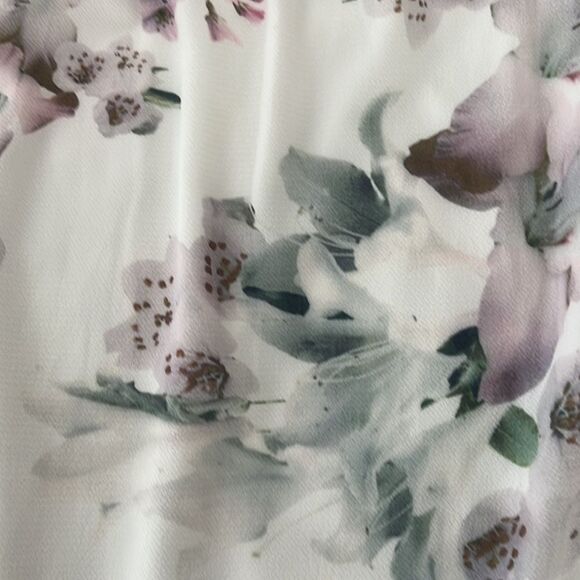 Lulu’s Dream of You Floral Off Shoulder Mini Dress Size Small - Picture 7 of 7